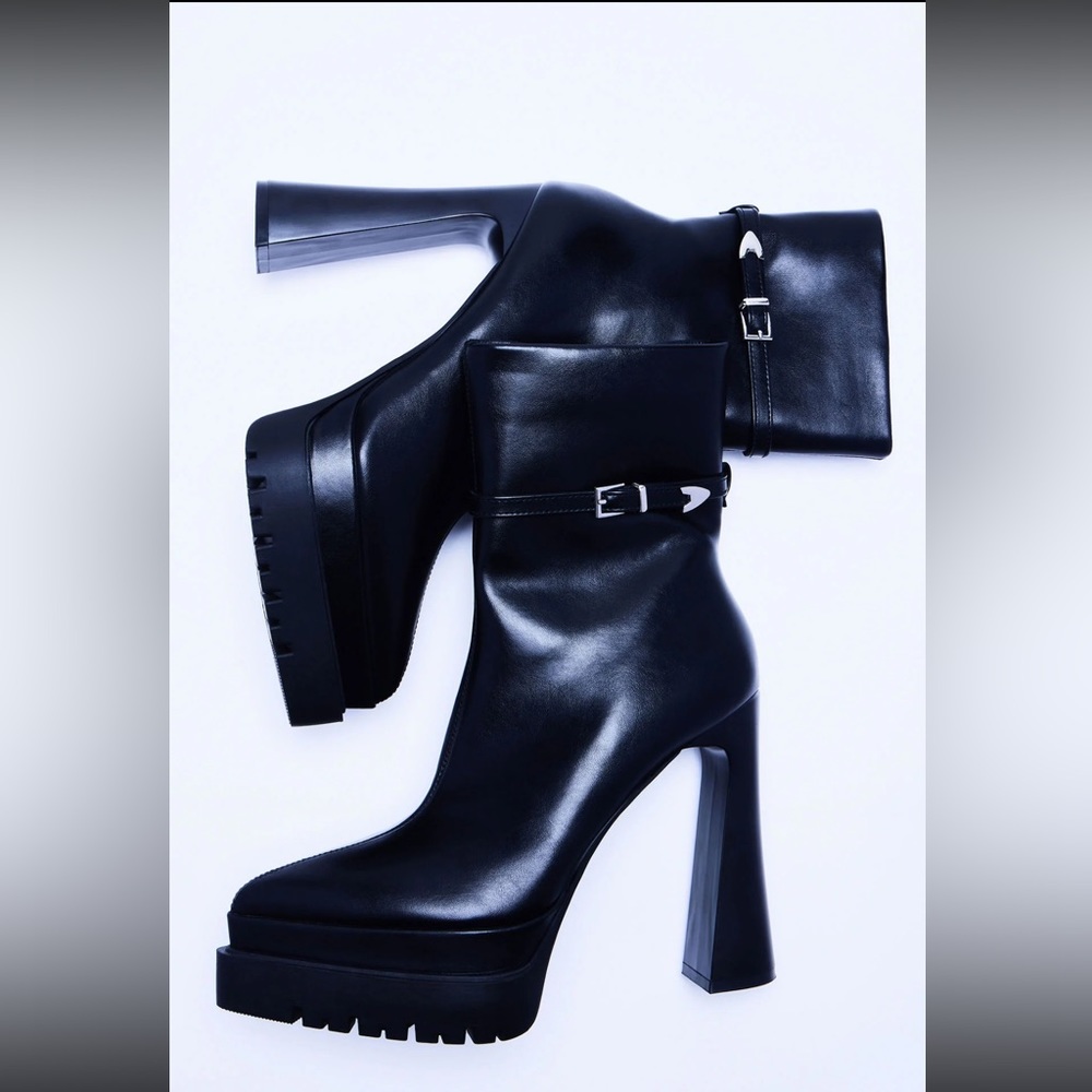 Platform Booties - Size 8 **NEW**